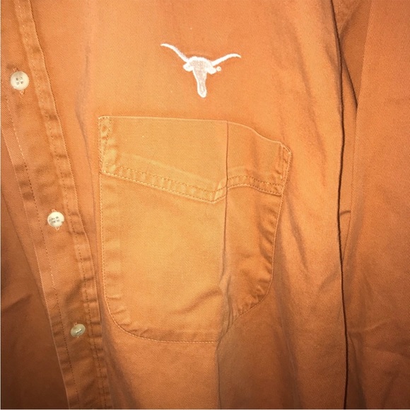 Men’s Blue Generation UT Longhorns Button Down - Picture 3 of 3